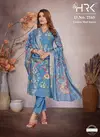 HRK 2165 Roman Printed Designer Kurti Bottom With Dupatta Online Wholesale